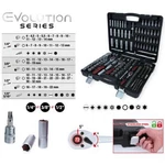 Ks 9170795 Set 195PCS 1/4 3/8 1/2 Ratchet Socket Wrench Kit Chrome. Fixed Price $132.99.