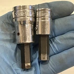 Snap-on SA12B & FA12A 3/8" Hex 1/2 Drivers. Fixed Price $19.99.