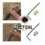 Made Usa 416 Stainless & Brass 0.4" Long Kwik Thumb Stu + Hex Wrench. Fixed Price $11.99.