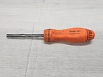 Snap-on SSDMR4B Ratcheting Screwdriver Bit Orange. Fixed Price $53.96.