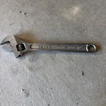 Sears 10 Adjustable Wrench Chrome Alloy -bf Japan. Fixed Price $12.00.