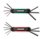 Husky 849-118 2-PIECE Folding Hex Key Set Sae/mm. Fixed Price $16.00.