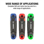 Sunex 98525F Pc Folding Hex Key Set Sae/metric/torx 1.5MM-8MM. Fixed Price $34.49.