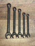 Wright Tools Grip Combination Wrench Set-black Finish-new Old Stock. Fixed Price $51.99.