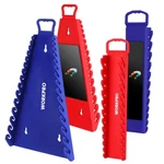 Workpro Magnetic Wrench Organizer 2PC 15-SLOT&12-SLOT Gripper Holder 4PCS. Fixed Price $26.99.