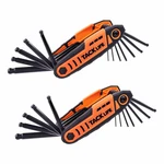Folding Hex Keys, Tacklife 24PCS (2 Pack) Ball End Wrench Set, Metri. Fixed Price $9.99.
