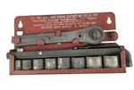 Vintage 11 Piece Western Auto 1/2" Drive Socket Wrench Set HR2913. Fixed Price $22.99.