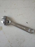 Craftsman 6" (150MM) Adjustable Wrench, 44602, Forged In Usa! Preowned!. Fixed Price $35.00.