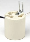 Leviton 022-8052-00I 660W Ivory Medium Base Porcelain Keyless Lamp Socket. Fixed Price $8.02.