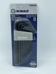 Kobalt 10 Piece Metric Hex / Allen Wrench Set # 25490 - New. Fixed Price $10.95.