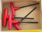 New Allen 58414, 1/4" Plas-t-key Red T-handle Hex #619L Key, Made In Usa. Fixed Price $29.99.