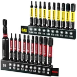 Facoow 21PCS Impact Hex Bit Set, 2" Long METRIC&SAE-21PACK, Red. Fixed Price $14.43.