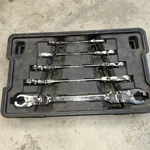 Gearwrench 5 Pc. Ratcheting Flex Head Flare Nut Set, Sae - 89100 Silver. Fixed Price $175.00.