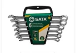 6 Pc Combination Sae Wrench Set Sata. Fixed Price $22.36.