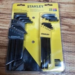 Stanley Brand New Sae & Metric Long Arm Hex Key Set 22 Piece 85-753. Fixed Price $21.99.
