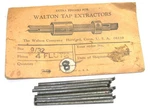 New Walton 12284 Spare Fingers For Use With 9/32" 4-FLUTE Tap Extractor. Fixed Price $14.90.
