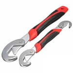 2X Multifunctional Universal Quick Snap'n Grip Adjustable Wrench Spanner Tools. Fixed Price $19.10.