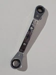 Craftsman Nos Ratcheting Angled Box Wrench 43362, 3/8 - 7/16, 12PT, Usa. Fixed Price $19.95.