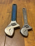 Vintage Klein Tools 2PC Adjustable Crescent Wrench Set 8 10. Fixed Price $32.99.