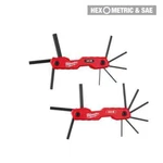 Milwaukee 17-KEY Folding Hex Sets Sae/metric. Fixed Price $23.95.