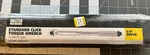 New Master Mechanic 3/8" Drive Standard Click Torque Wrench W/case # 120743. Fixed Price $25.00.