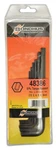 2.5MM-8MM 6PC Metric Hex Tamper Resistant Longarm L-wrench Set Bondhus Usa 48386. Fixed Price $16.86.