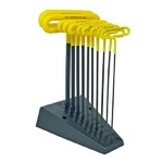 Bondhus 46590 Set 10 Cushion Grip Loop Hex T-handle 9" 3/32-3/8", W/stand. Fixed Price $68.70.