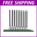 Gearwrench 10-PC Long Torx Bit Socket Set. Fixed Price $61.19.