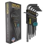 Lexivon Wrench Set, 13-PIECE Sae Hex Keys, L-shaped Long Arm Ball End Desi. Fixed Price $20.95.