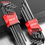 Delixi Electric Allen Key Set Hex Wrench Screwdriver Metric Long Torque Tool. Fixed Price $28.60.