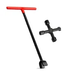 Eapele 16 Inch Water Meter Key 4 Way Handle Tool. Fixed Price $19.09.