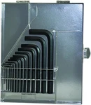 Bondhus 12339 Set 18 Hex L-wrenches Short (.028-5/8") Metal Box 1EA. Fixed Price $48.10.