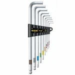 Wise Ball Point Hexagon Bar Wrench Set Of Long SBL-900. Fixed Price $106.74.