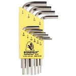 Bondhus 16238 Set 10 Briteguard Finish Hex L-wrenches 1/16-1/4" Short 1EA. Fixed Price $11.46.