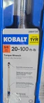 Kobalt 2884734 Torque Wrench 3/8 Inch Drive 20-TO 100-FT Lbs. Open Box. Fixed Price $44.17.