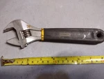 Stanley Inch Adjustable Wrench 85-763 Cushion Grip. Fixed Price $5.99.