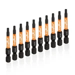 3MM S2 Steel Impact Head Allen Wrench Drill Bits Set, 10PCS, 1/4" Hex-shank. Fixed Price $13.77.