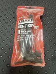 Eklind 69211 Hex Key Set Pc Covers 0.050-3/8".,L-SHAPED,SHORT. Fixed Price $7.99.