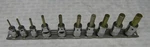 Snap-on 10PC Combination Standard Hex Driver 2-10MM Socket Set #210EFTAMY. Fixed Price $159.00.
