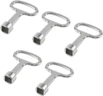 Tulead 5PCS Socket Wrench Key For SQUARE,2" 1.5", Silver. Fixed Price $11.94.