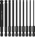 Ball End Hex Head Wrench Drill Set, Lattook 10PCS. Fixed Price $22.72.