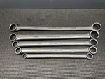 Matco Tools Made In Usa 5PC Metric Long Double Box Wench Set, Part# SRBLM5T. Fixed Price $149.95.