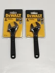 Dewalt 6" Adjustable Wrench 2PK. Fixed Price $35.00.