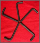 5/16" Short Arm Hex Key Lot Of Eklind Chesco Allen 15120. Fixed Price $9.99.