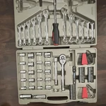 Crescent Mechanics Tool Set Sockets Ratchet Wrenches Hex Keys Screwdriver Case. Fixed Price $120.65.