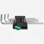 Wera 022181 Chrome Ball End Hex Metric L-key Set. Fixed Price $47.57.