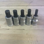 Set Of 5 Gedore Chrome Vanadium 1/2 In Hex Allen Key Wirtgen Germany. Fixed Price $179.00.