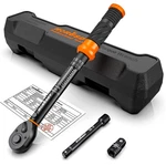 1/4" Torque Wrench Snap Socket Professional Drive Click Type Ratcheting. Fixed Price $25.49.